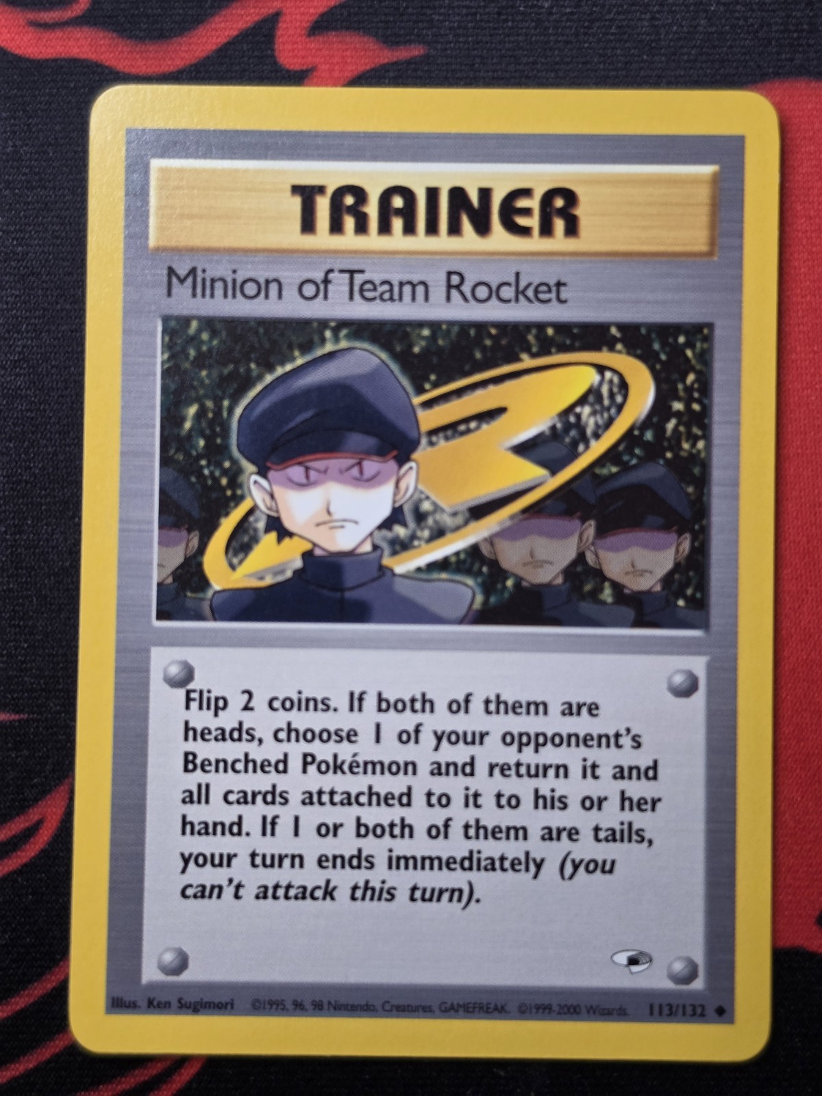 Minion of Team Rocket 113/132 Uncommon Gym Heroes Unlimited LP