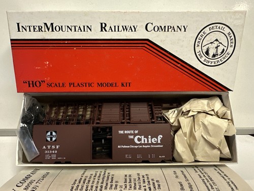 Kit Coche Caja Intermountain Escala HO Santa Fe PS-1 40' #31349 | Condition: New