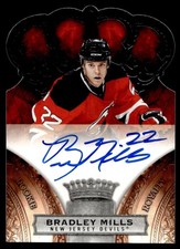2010-11 Panini Crown Royale AUTO Bradley Mills Rookie Auto 081/499 New Jersey