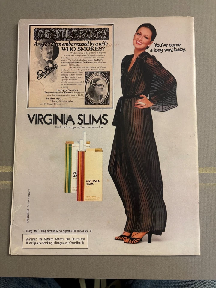 1977 Virginia Slims Championship Women's Tennis Program MSG March 24-27 GOOD - Image 2 of 4