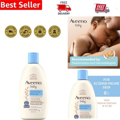Aveeno Baby 8 oz Tear-Free Bath Wash with Natural Oatmeal - Hypoallergenic Care