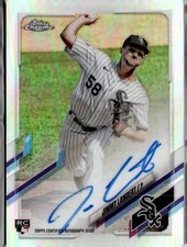 2021 Topps Chrome #RA-JL Jimmy Lambert Rookie Autographs Excellent/RAW