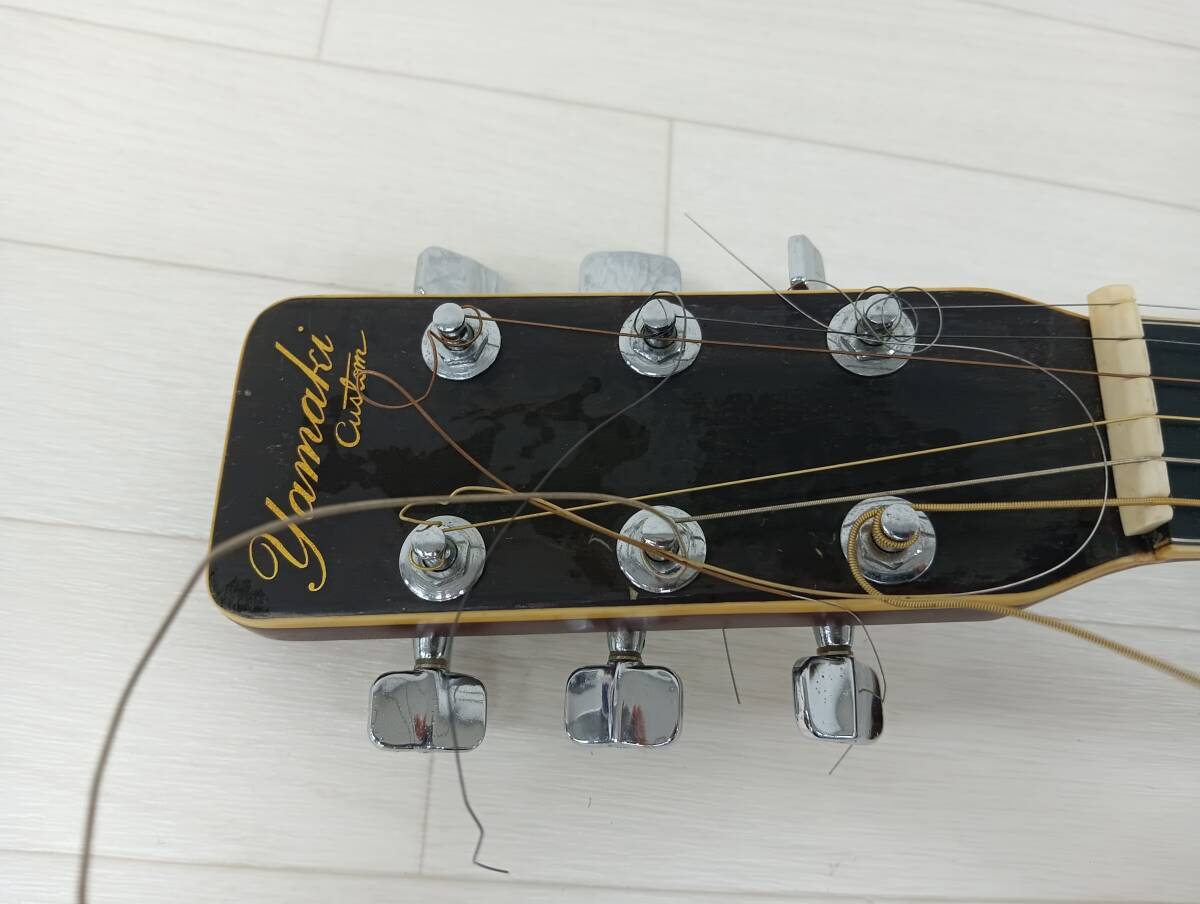 ギター YAMAKI custom TYPE Acoustic Guitar Yamaki Custom Natural Made in Japan with