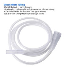 Clear Silicone hose Tubing Replace Resuable Soft Hose For Vacuum Therapy Machine