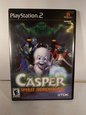Casper: Spirit Dimensions (Sony PlayStation 2, 2001) COMPLETE, VG!