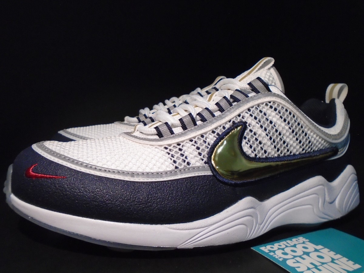 NIKE AIR ZOOM SPIRIDON SPRDN USA OLYMPIC WHITE OBSIDIAN BLUE