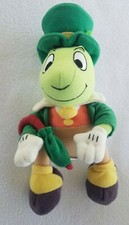 9" St. Patrick's Day Jiminy Cricket Bean Bag Plush Pinocchio Green Umbrella Suit
