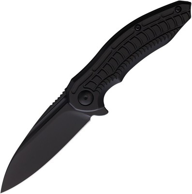 Brous Blades Bionic 3.0 Folding Knife 3'' D2 Tool Steel Blade Titanium Handle