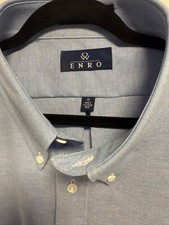 ENRO mens dress shirt short sleeve size 19 NWT