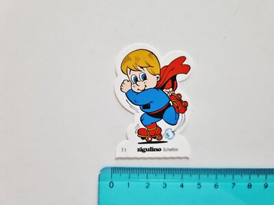 STICKER ZIGULINO SKETTINI ZIGULI STICKER STICKER VINTAGE 80s ORIGINAL