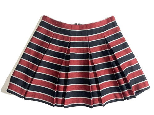 Alice + Olivia Jia Vegan Leather Mini Skirt in Black Size 8