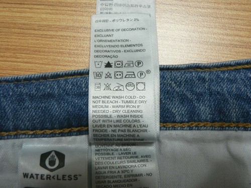 # LEVIS 505 HERREN GR 40 (43x30) JEANS - 12,5" RISE - STRAIGHT - DISTRESSED - Bild 13 von 14