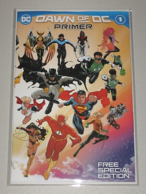 Dawn of DC Primer Special Edition NM! Mylar Bag + Board! 9 pix Combined Shipping