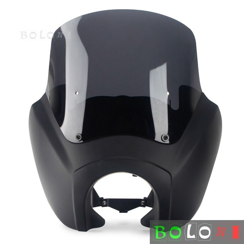 Windshield Headlight Fairing For Harley Street Bob FXBB 107 FXBBS 114 2018-2022 - Picture 7 of 12
