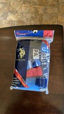 USPA Polo Assn. 5 pack boys briefs ages Large 12-14 multicolor