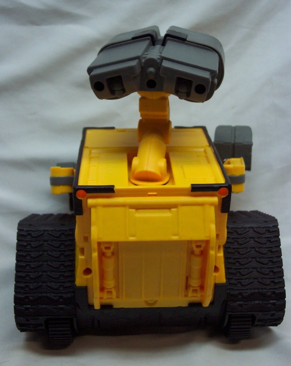 Walt Disney WALL-E ROBOT TALKING LIGHT UP Plastic Toy 20 SOUNDS