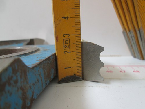 FRESA PER LEGNO PER PROFILI TELAI CORNICI TENOSQUADRATRICE TOUPIE - Foto 4 di 6