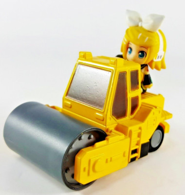 Vocaloid Rin Kagamine Road roller Nendoroid Plus Pullback Car