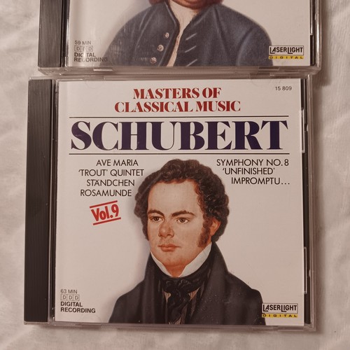 Masters of Classical Music Lot - CDs J.S.Bach / Schubert - Volumes 2 & 9 - Picture 3 of 7
