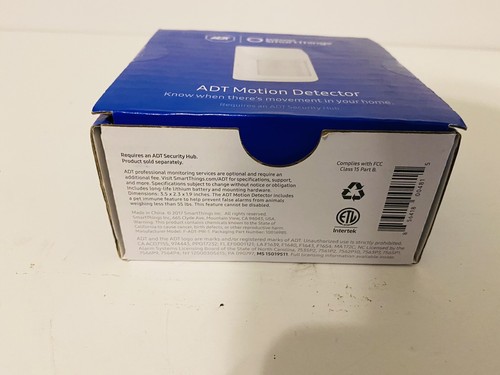 Samsung - SmartThings ADT Motion Detector - White F-ADT-PIR-1 - New - Picture 2 of 8