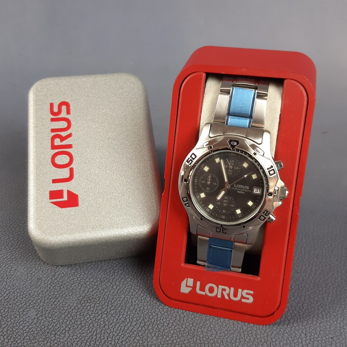 Wristwatch Lorus Seiko Chronograph V657-X038 Stainless Steel