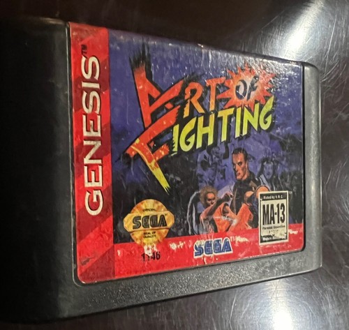 Primal Rage & Art Of Fighting - Sega Genesis - Tested - Authentic - See Photos - Picture 9 of 13