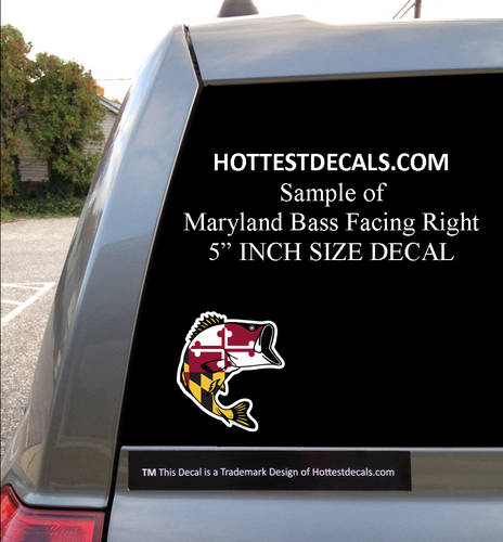 MARYLAND FLAG DECAL CAR STICKER Crab Fish Horse Dog Paw Cat Deer Flower Turtle - Picture 69 of 119