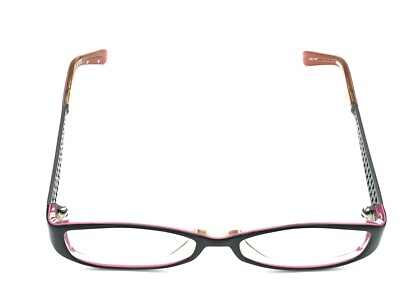 Kate Spade GEORGETTE ESA Black Pink Rectangular Eyeglasses 
