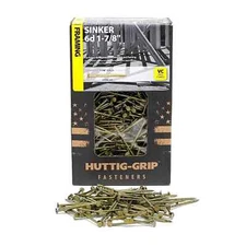 Huttig Grip 6d Framing Sinker Nail 1-7/8in HGN6CSKR5 Vinyl Coated 5lb 1330 Nails