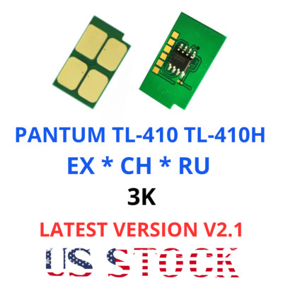 TL-410 TL-410H Chip for PANTUM P3010/P3300/M6800/M7100/M7200/M7300 3K  Pages