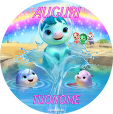 Cialda Narvalo o quasi RETTANGOLARE/ROTOND Ostia Per Torta con CARTONE SERIE