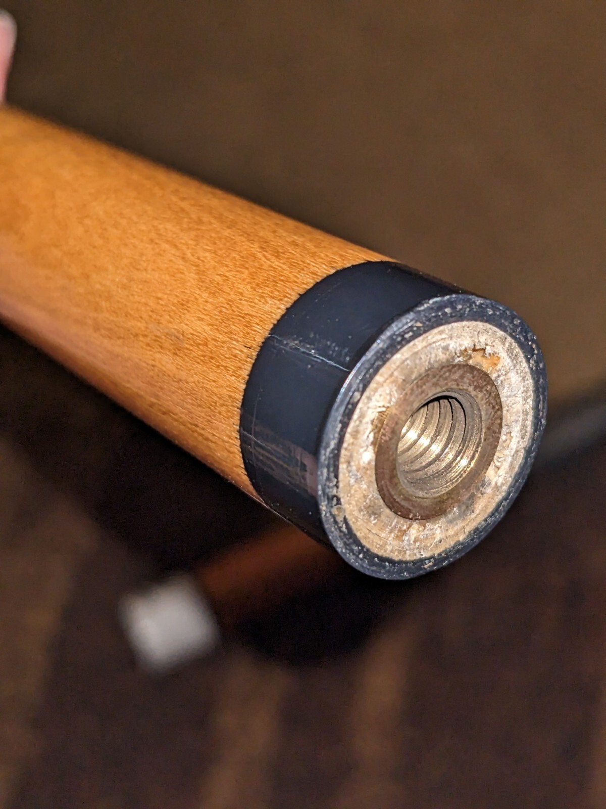 Spring Loaded Pool Stick Spalding Linen Wrapped Pool Cue Stick 21oz. 57