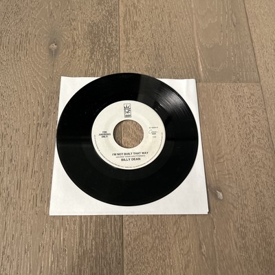 Billy Dean, I Wanna Take Care Of You / I'm Not Built That Way, 7'' 45rpm Vinyl EX
