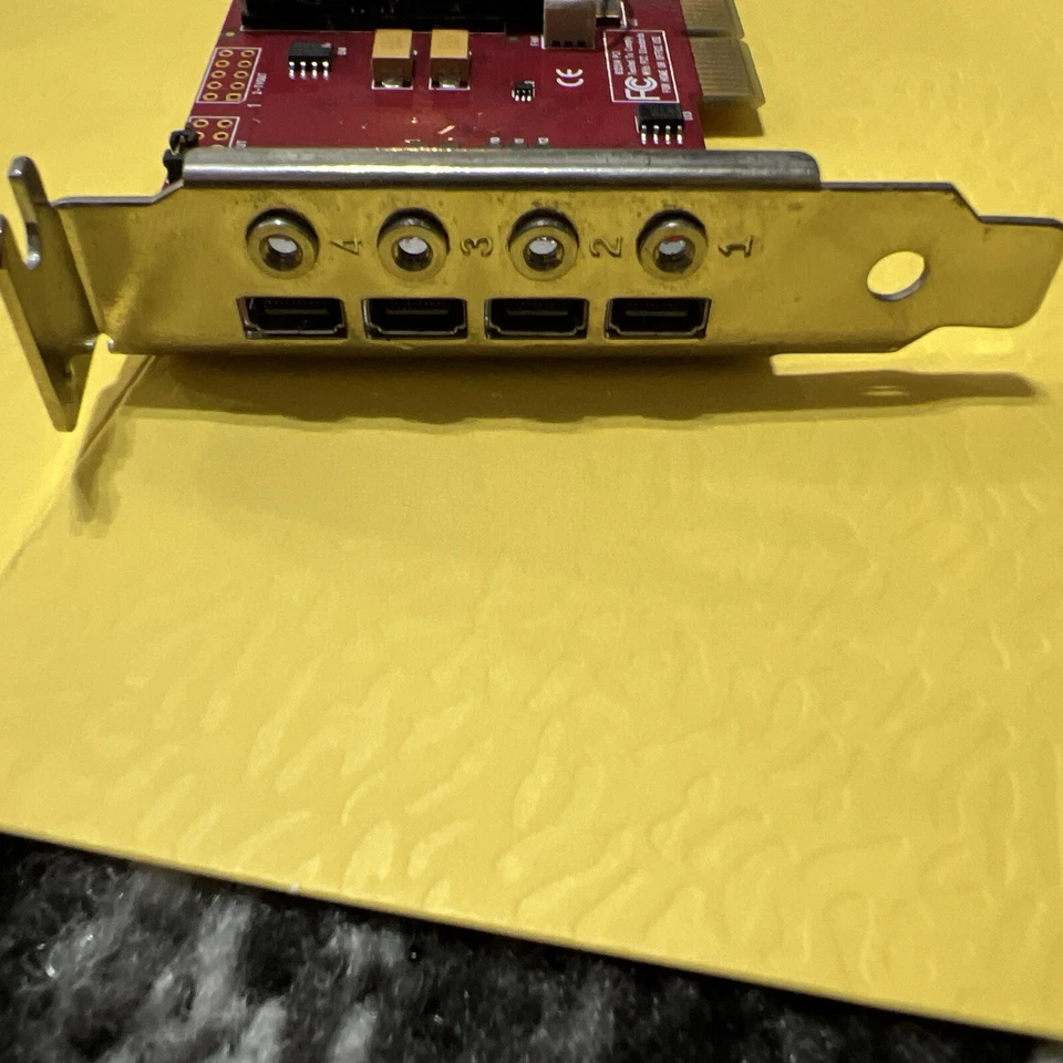 COLORGRAPHIC XENTERA GT4 4-Port Micro-DVI PCI Graphics Card 612524 AGP - Image 4 of 4