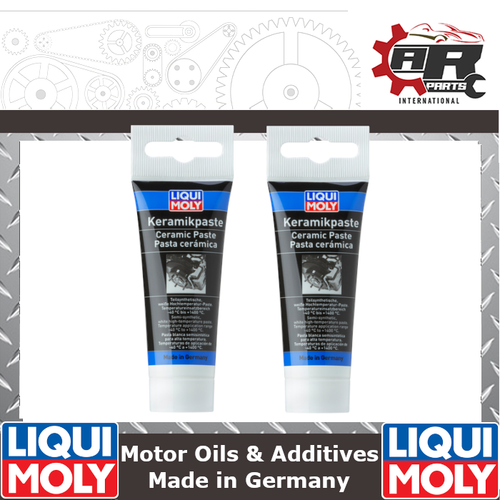 Liqui Moly Ceramic Paste White High Temperature Grease 50g Tube
