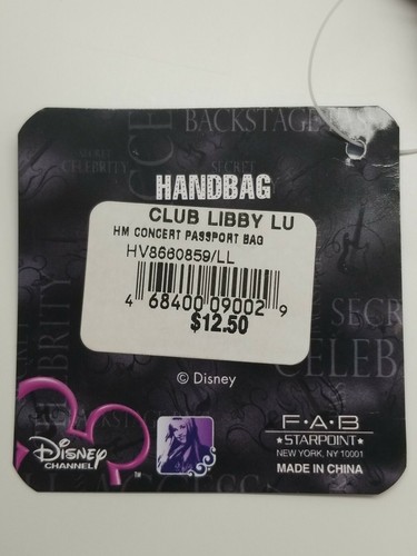 Hannah Montana 2007 Concert Passport Bag NEW - Picture 5 of 6