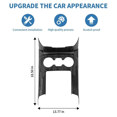 for Silverado Gear Shift Panel Trim Cover for Chevy Silverado 2019-2021 for G... - Picture 4 of 7