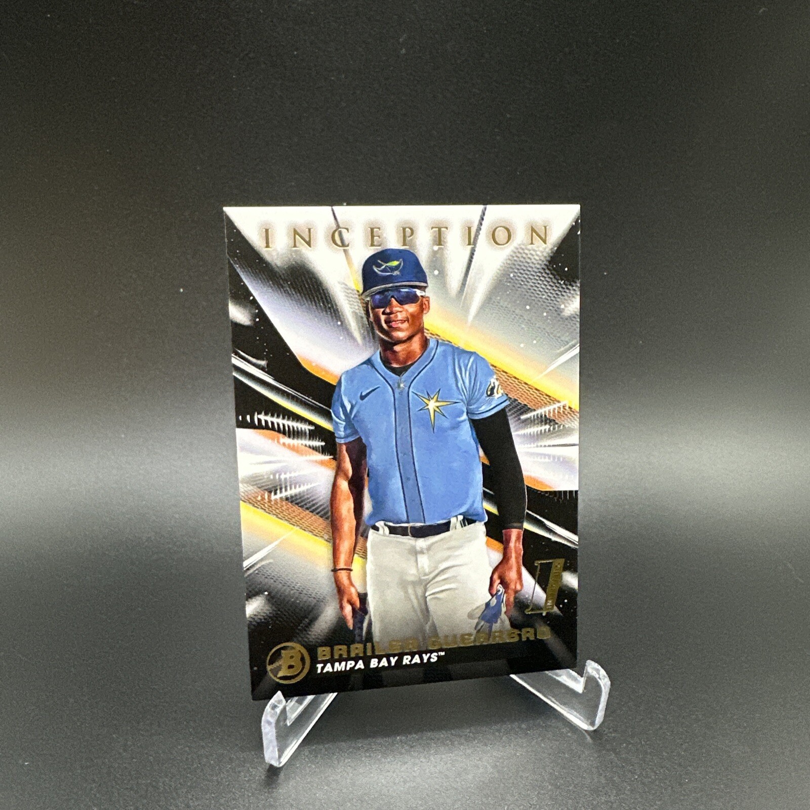 2023 Bowman Inception Brailer Guerrero Initiation Card