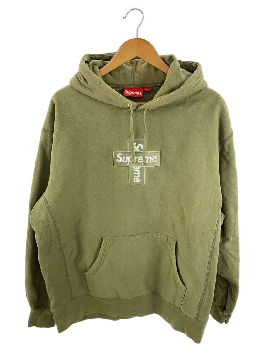 Sweat à capuche Supreme kaki XL occasion