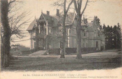 Schloß Fougerettes - Teich S / Arroux