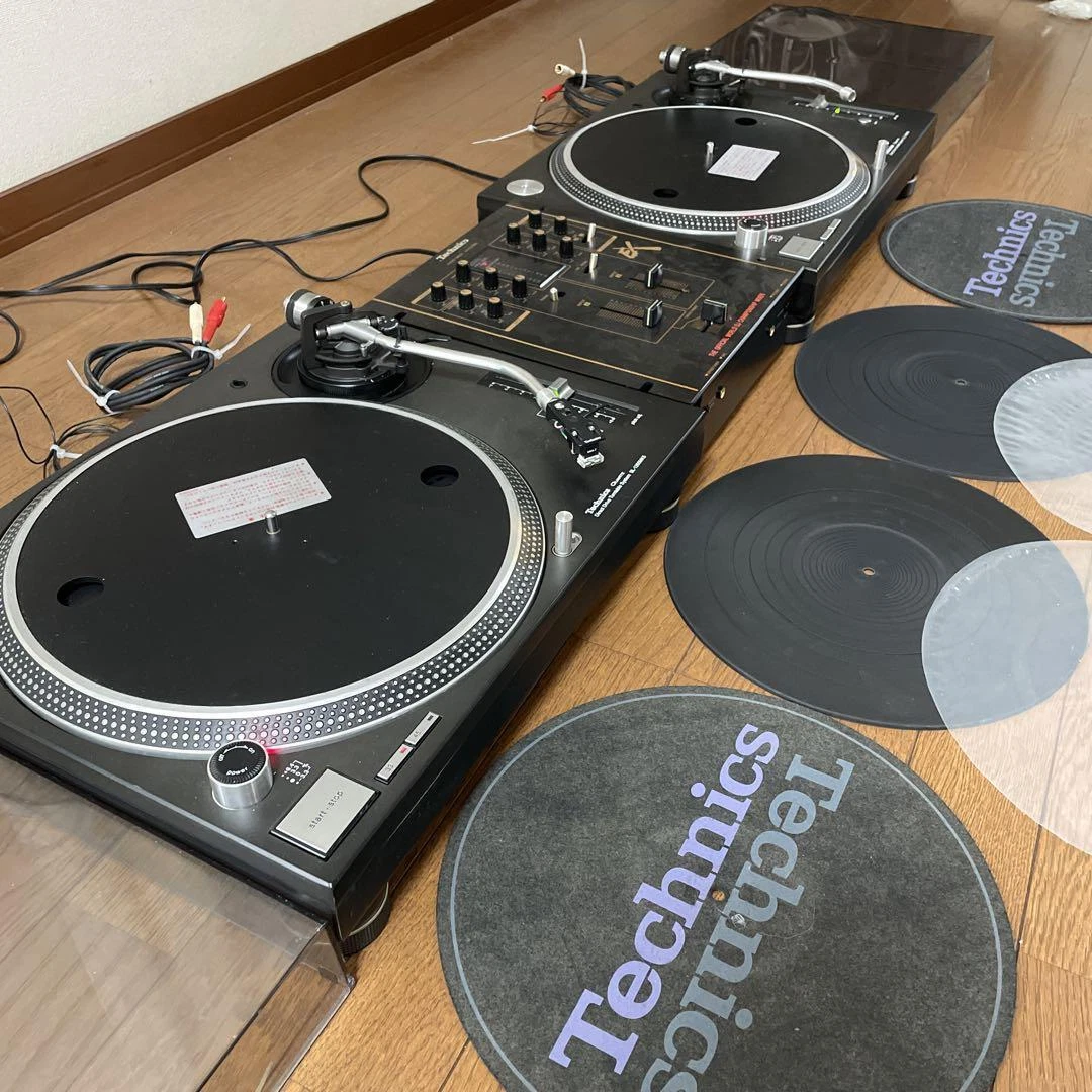Technics SL-1200MK5 Analog DJ Turntable set of 2 Operation