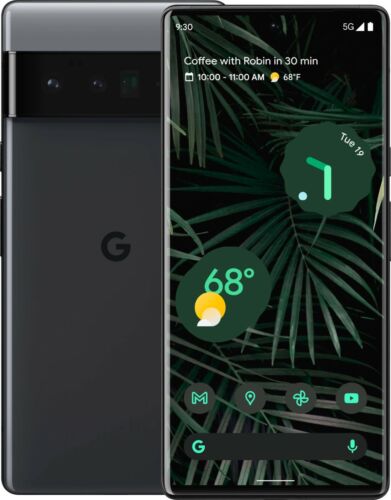 The Price of Google Pixel 6 Pro – Black 128 GB (Verizon & Unlocked) Good | Google Pixel Phone