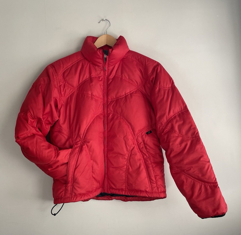 Obermeyer Red Goose Down Ski Coat Womens Puffer Winter Jacket Sz 8 eBay