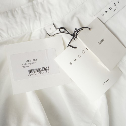 Sandro Paris Women's Shirt Size 1 / S C11201E - Picture 5 of 8