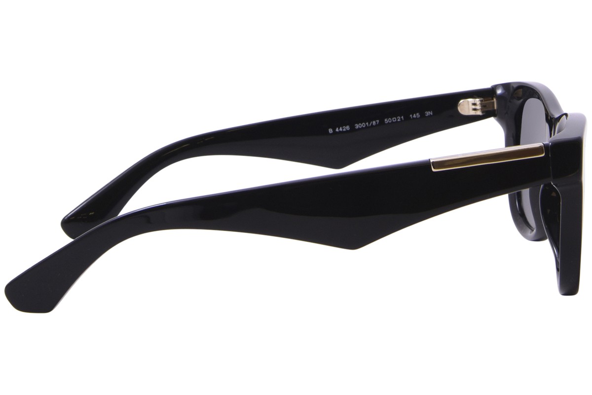 NEW Burberry BE4426 300187 Black Grey Square Unisex Sunglasses BE 4426 Sunglasses Burberry BE4426 | Free Shipping | Glasses.com® main image 4