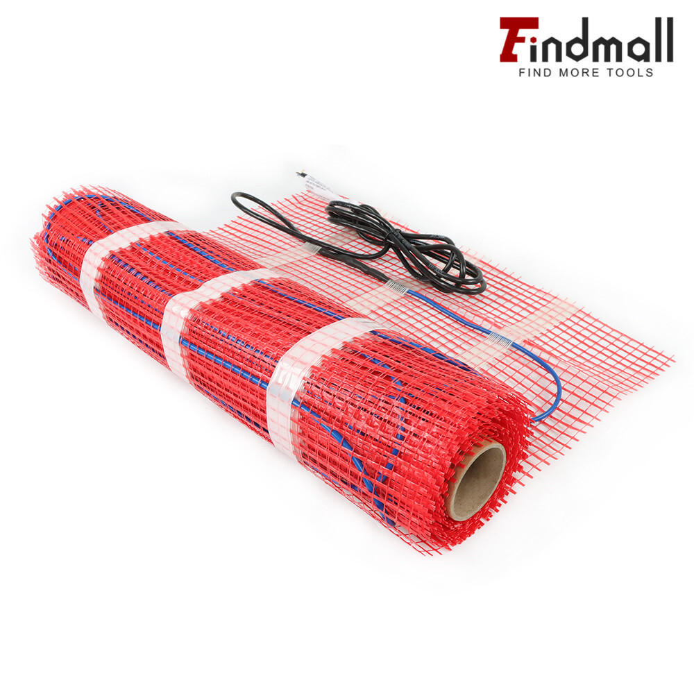 Electric Floor Heat Mat Kit (10100sqft), 120V Underfloor Radiant