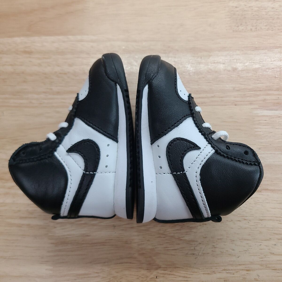 Baby Nike Air Jordan 1 High 1985 '85 TD Black White Panda Baby Nike Air Jordan 1 High 1985 '85 TD Black White Panda