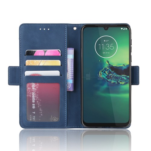 Card Slots Wallet Leather Stand Phone Case For Motorola Moto One Vision G8 Plus - Picture 6 of 45