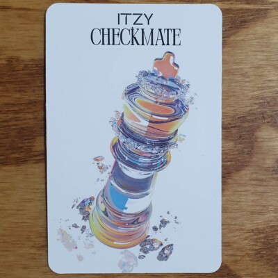 Chaeryeong Official Photocard Itzy Checkmate Genuine Kpop | eBay
