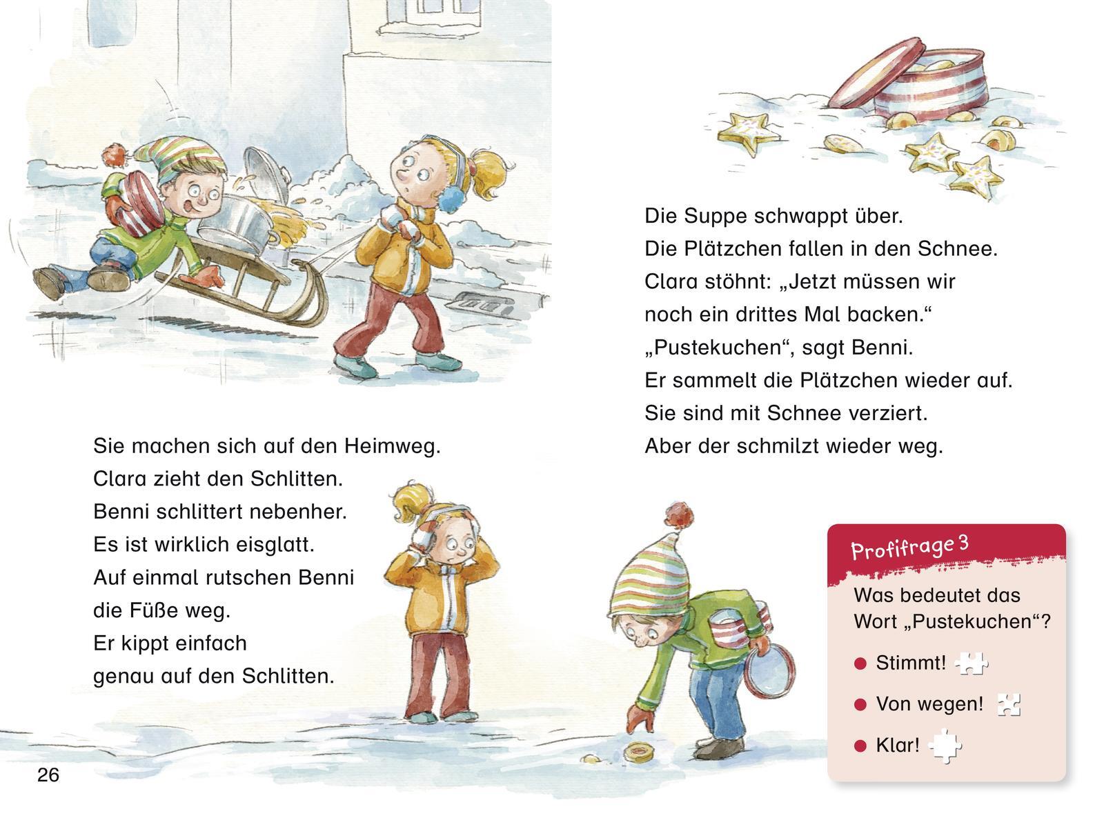 Thumbnail - Leseprofi - Benni Und Clara Retten Weihnachten, 2. Klasse Luise